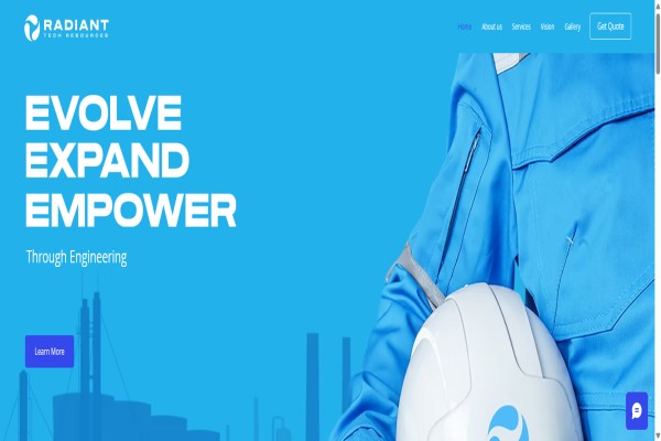 Radiant Resources Website