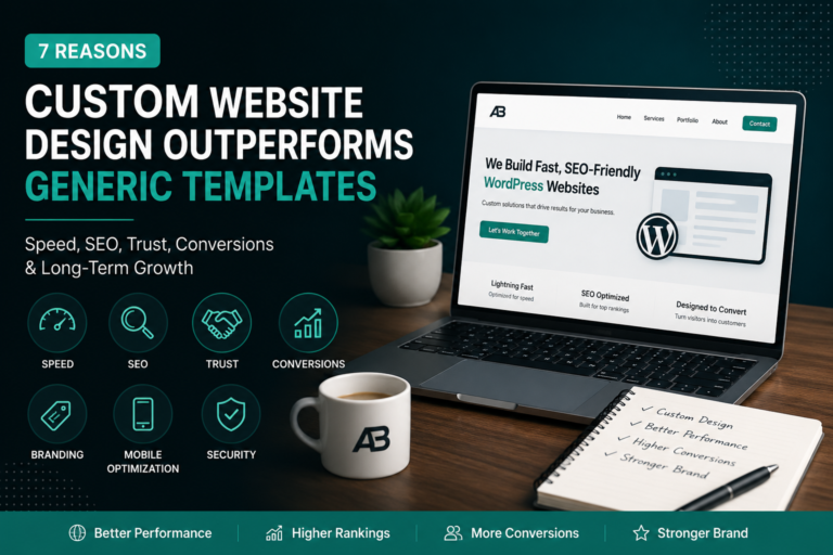 7 Reasons Custom Website Design Outperforms Generic Templates
